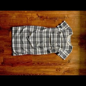 Motherhood Maternity Black and White Dress